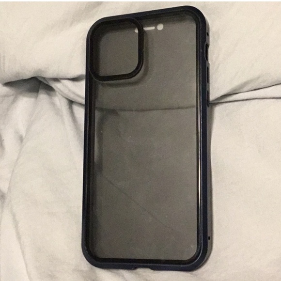 iPhone 12 Pro privacy case navy - Picture 1 of 2